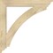 Ekena Millwork Thorton Traditional Rough Sawn Bracket, Douglas Fir, 4"W x 34"D x 34"H BKT04X34X34THR01RDF - alternate 3